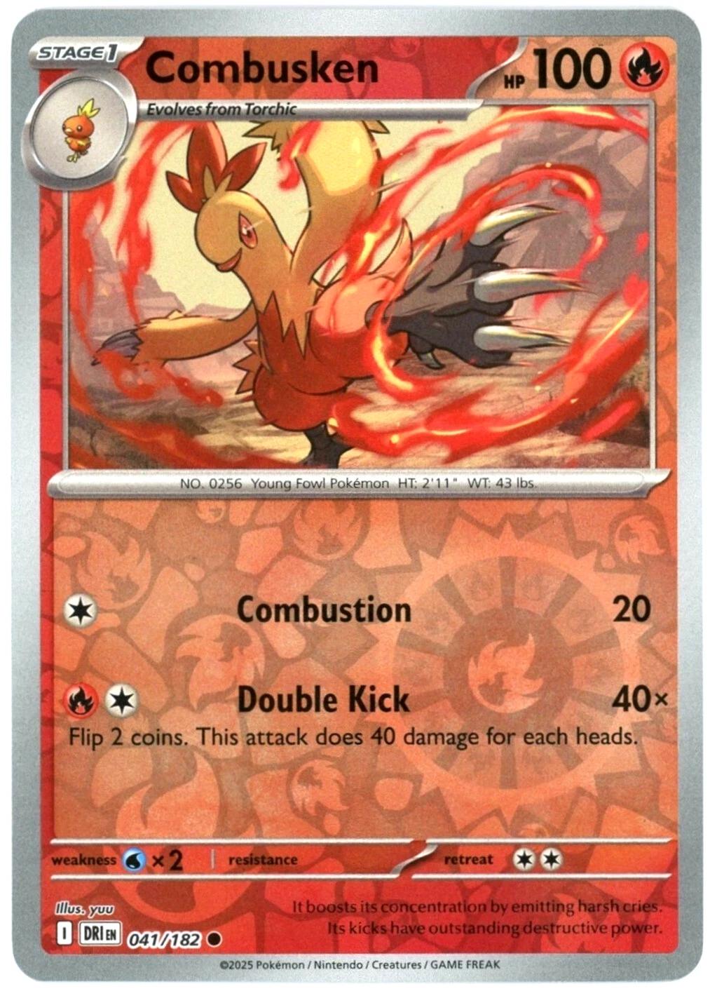 Combusken [Reverse Holo]